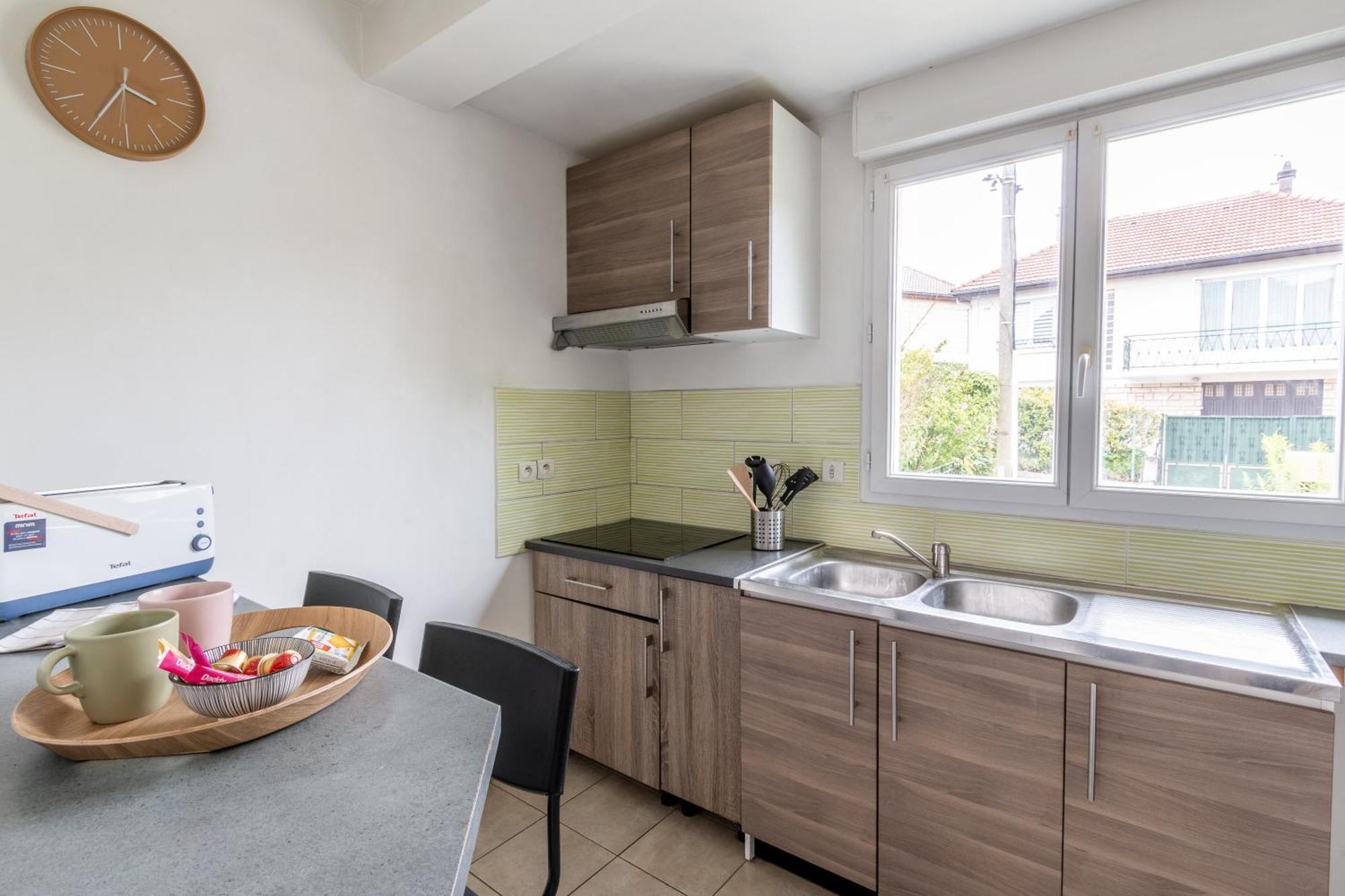 Ferienwohnung Le Poincare, Proche Gare Rer, Parking, Arrivee Autonome Palaiseau Exterior foto